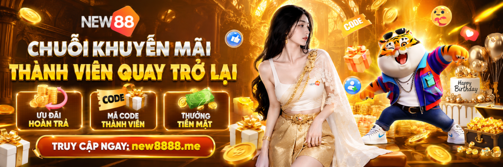 NEW88 - Khuyến mãi trở lại Nhà Cái NEW88