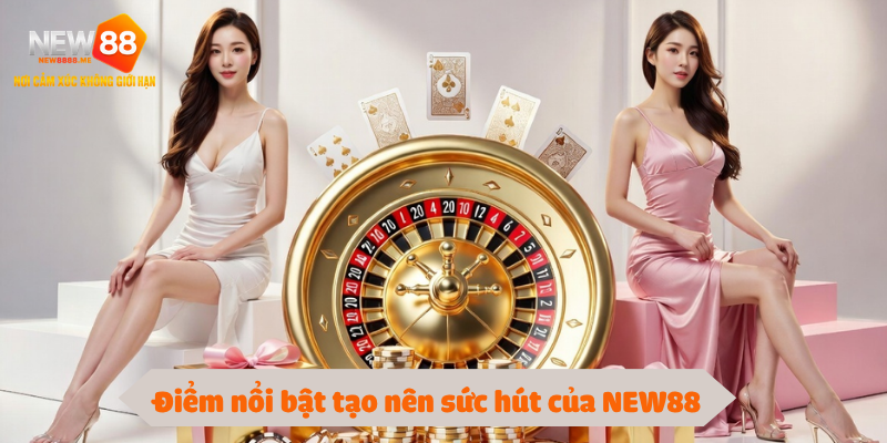 Điểm nổi bật tạo nên sức hút của NEW88