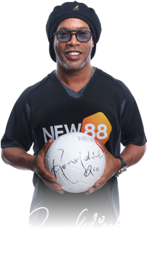 Ronaldinho đại sứ thương hiệu NEW88