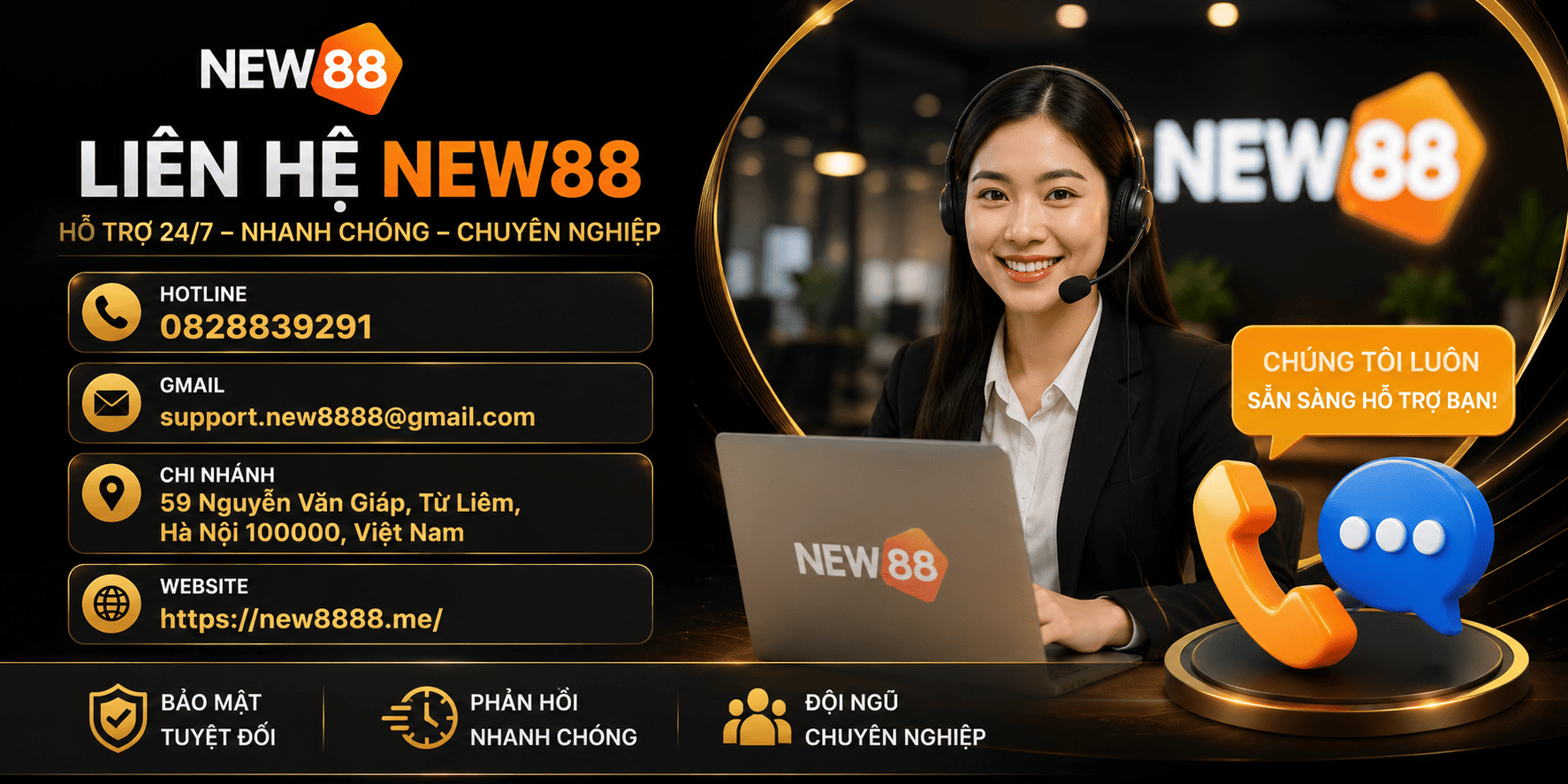 Liên Hệ NEW88 Liên Hệ NEW88 – Kênh Hỗ Trợ Chính Thức Nhanh Chóng Và Chuyên Nghiệp